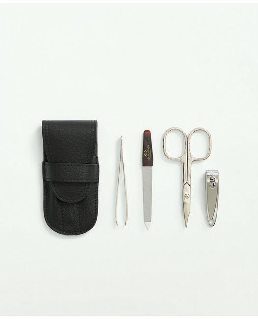 Brooks Brothers Men's Manicure Set Black