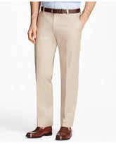 Brooks Brothers Men's Milano Slim-Fit Stretch Advantage Chino Pants Khaki