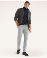 Brooks Brothers Men's Milano Slim-Fit Stretch Advantage Chino Pants Grey