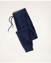 Brooks Brothers Men's Ribbed French Terry Cargo Joggers Navy