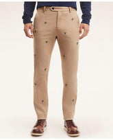 Brooks Brothers Men's Twill Mallard Chino Pants Beige