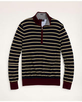 Brooks Brothers Men's Wool Half-Zip Sweater Navy