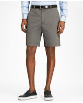 Brooks Brothers Men's Flat Front Stretch Advantage Chino Shorts Grey