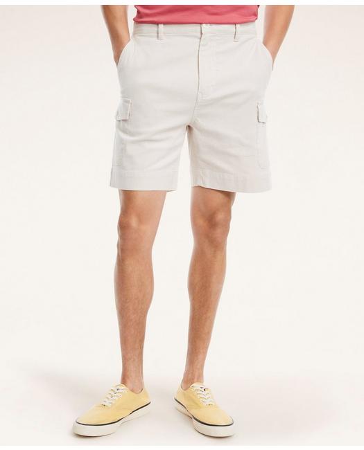 Brooks Brothers Men's Bedford Cord Shorts Tan