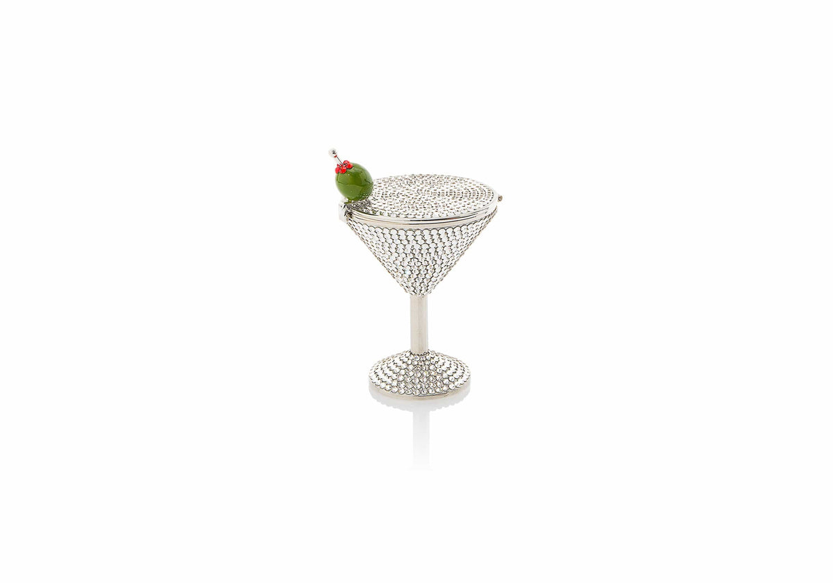 Judith Leiber Couture Martini Pillbox