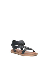 Lucky Brand Natany Braided Sandal Black