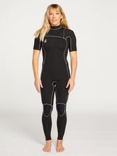 Volcom Modulator 2mm Women's Short Sleeve Wetsuit Black