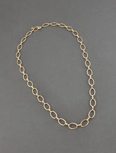 Lucky Brand Open Link Waist Belt Chain Gold