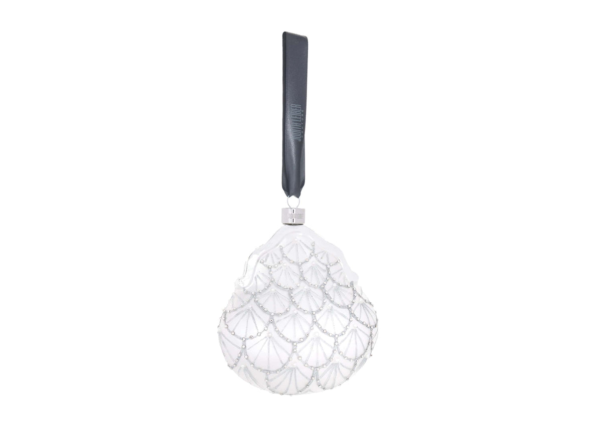 Judith Leiber Couture 60th Anniversary Celebration Tree Ornament Chatelaine Deco Scallop