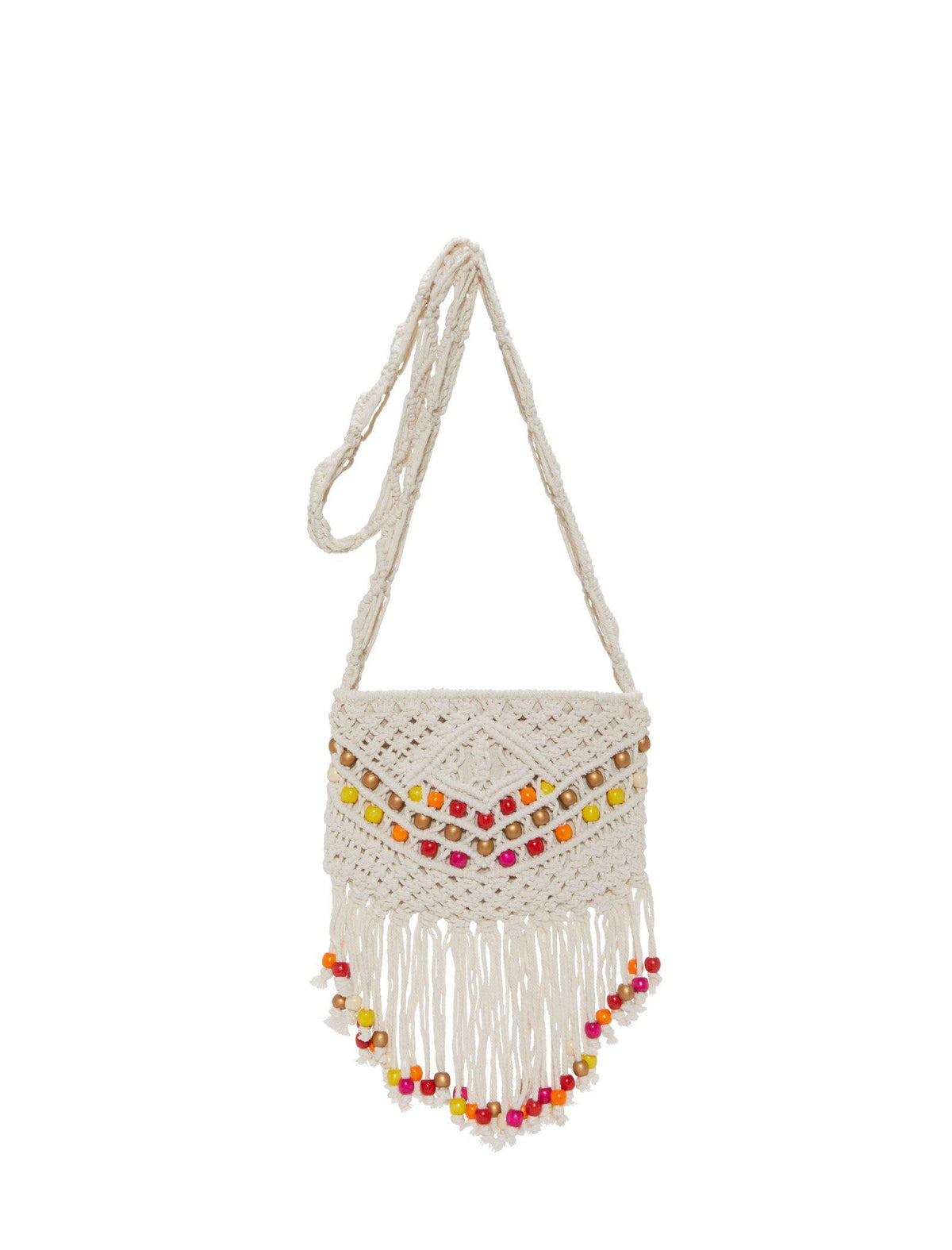 Lucky Brand Pala Macrame Crossbody - Women's Accessories Handbags Purse Crossbody Bag Buff