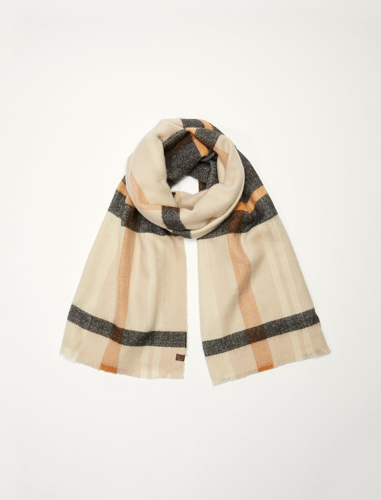 Lucky Brand Plaid Blanket Scarf Multi