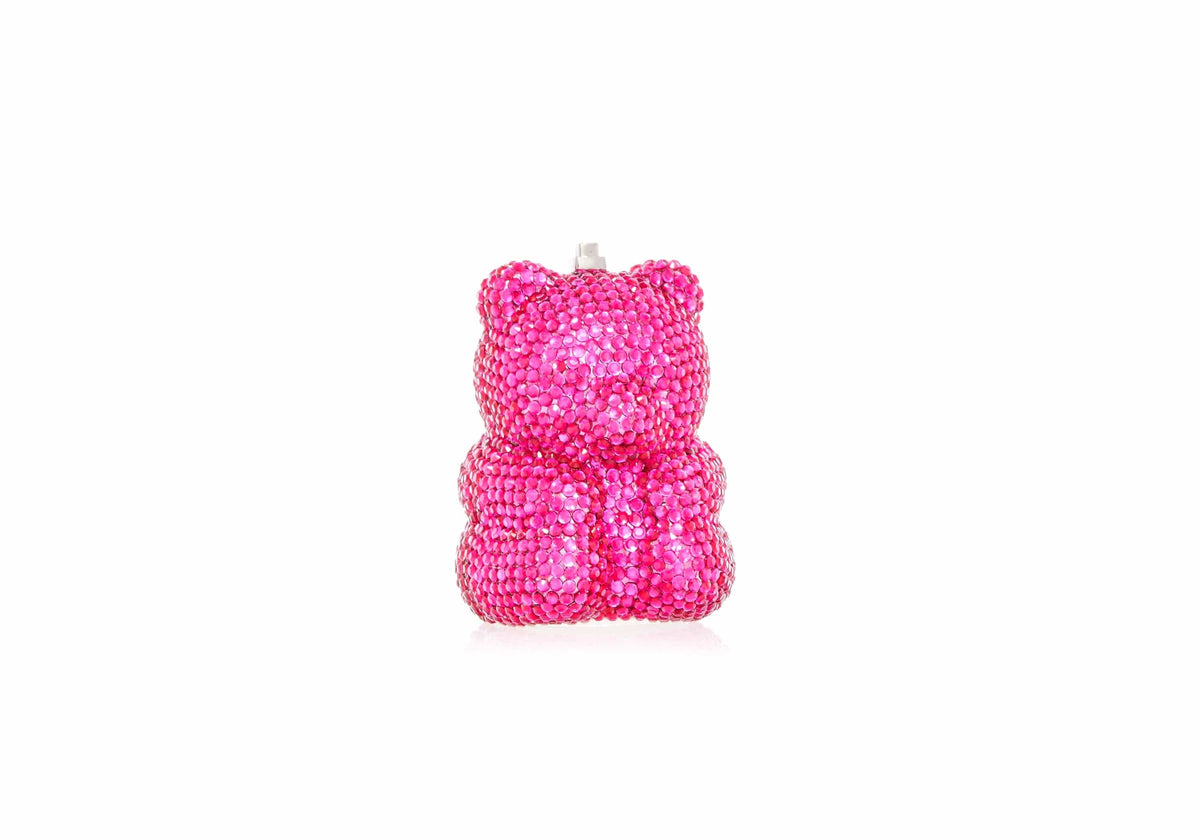 Judith Leiber Couture Gummy Bear Pillbox Fuchsia