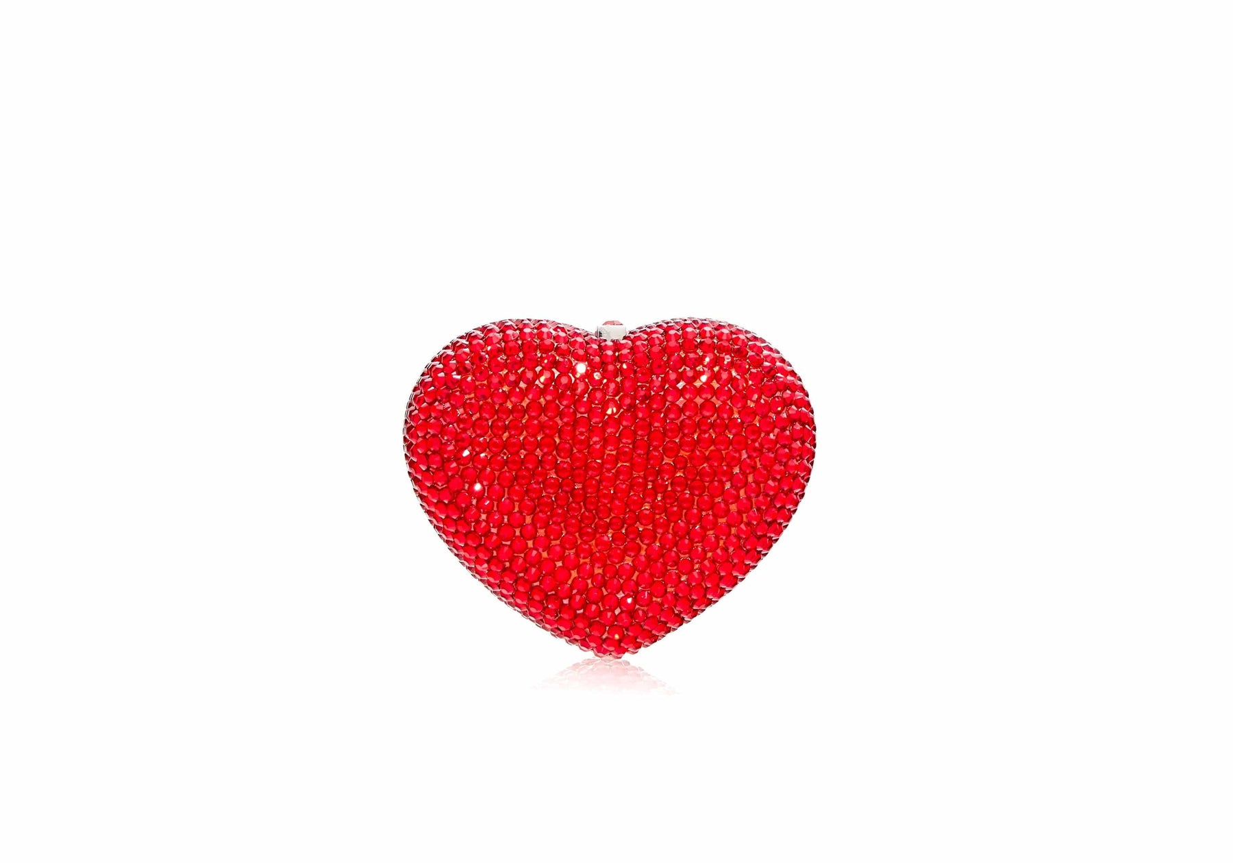 Judith Leiber Couture Mini Heart Red