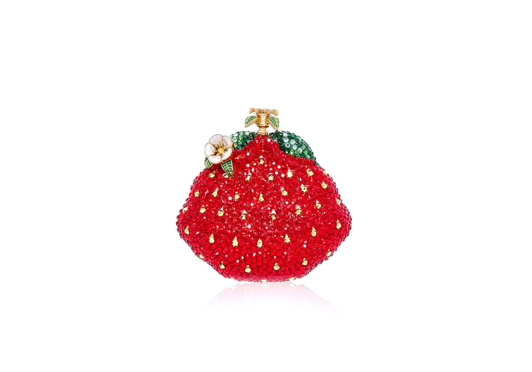 Judith Leiber Couture Judith Leiber Strawberry Pillbox