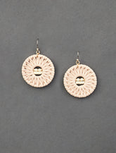 Lucky Brand Raffia Statement Earring Gold