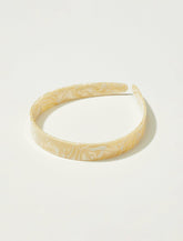 Lucky Brand Resin Headband White