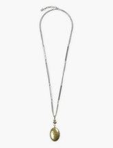 Lucky Brand Reversible Pendant Two Tone