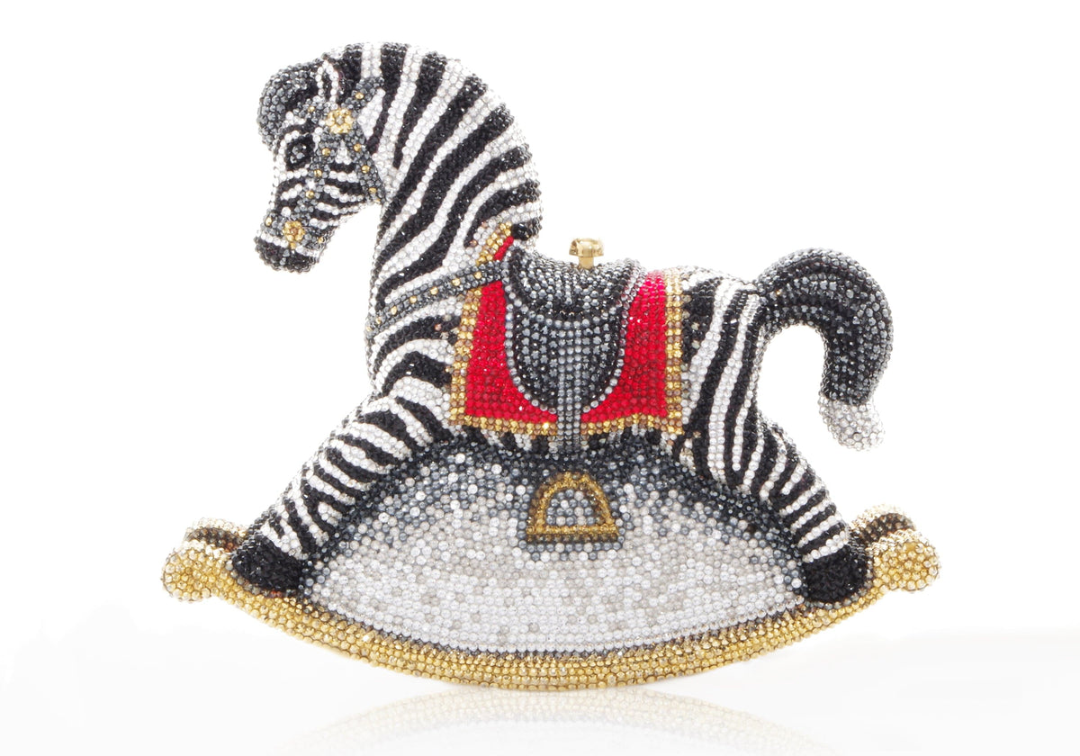 Judith Leiber Couture Judith Leiber Rocking Horse Toby Clutch Multi