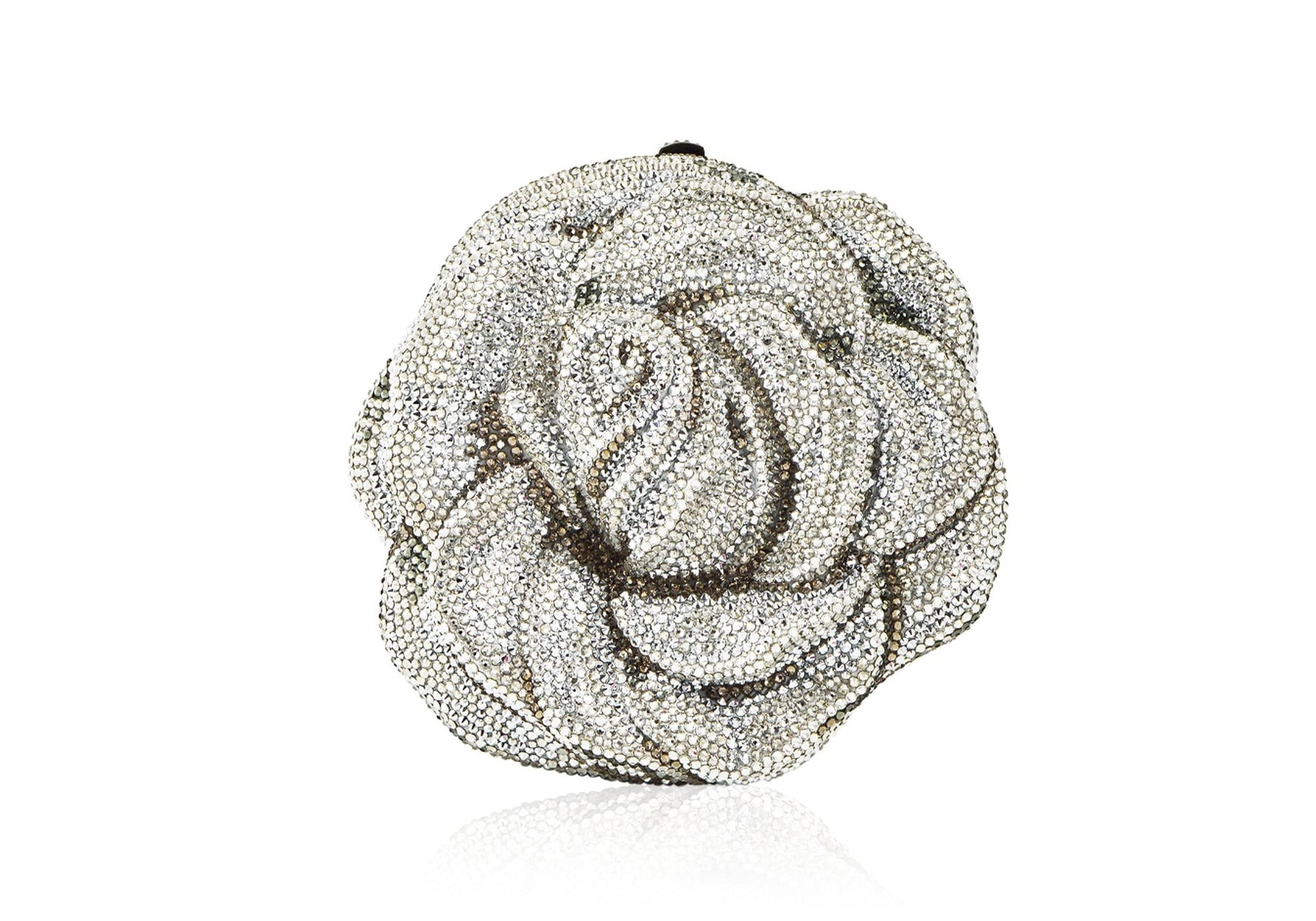 Judith Leiber Couture Judith Leiber Desiree Rose Silver