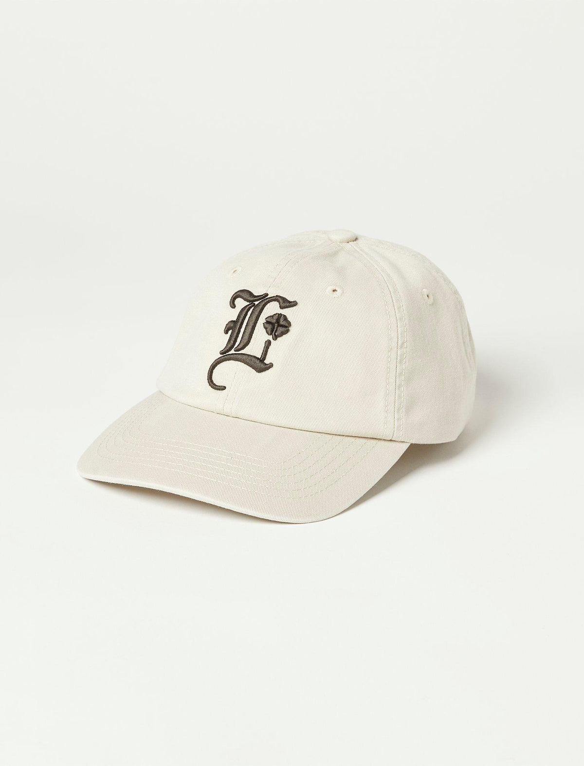 Lucky Brand Script Lucky Baseball Hat Natural