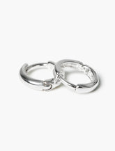 Lucky Brand Hoop Huggie Earrings Silver