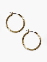 Lucky Brand Small  Hoop Gold