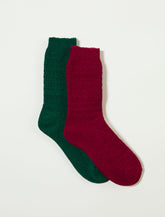 Lucky Brand Solid Chenille Sock Pack Multi