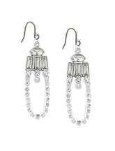 Lucky Brand Statement Sparkle Stud Earring Silver