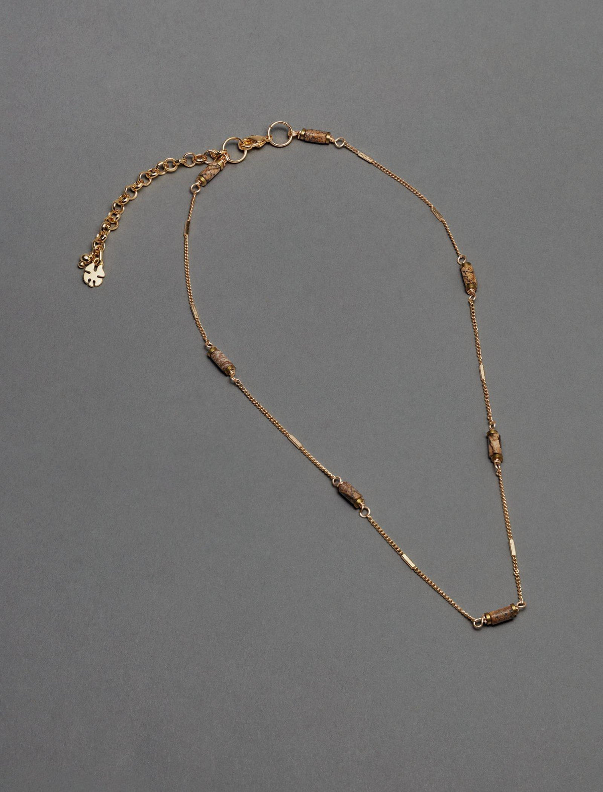 Lucky Brand Stone Collar Necklace - Women's Ladies Accessories Jewelry Necklace Pendants Gold