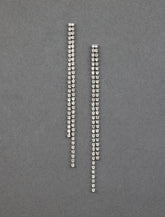 Lucky Brand Strand Sparkle Earring Silver