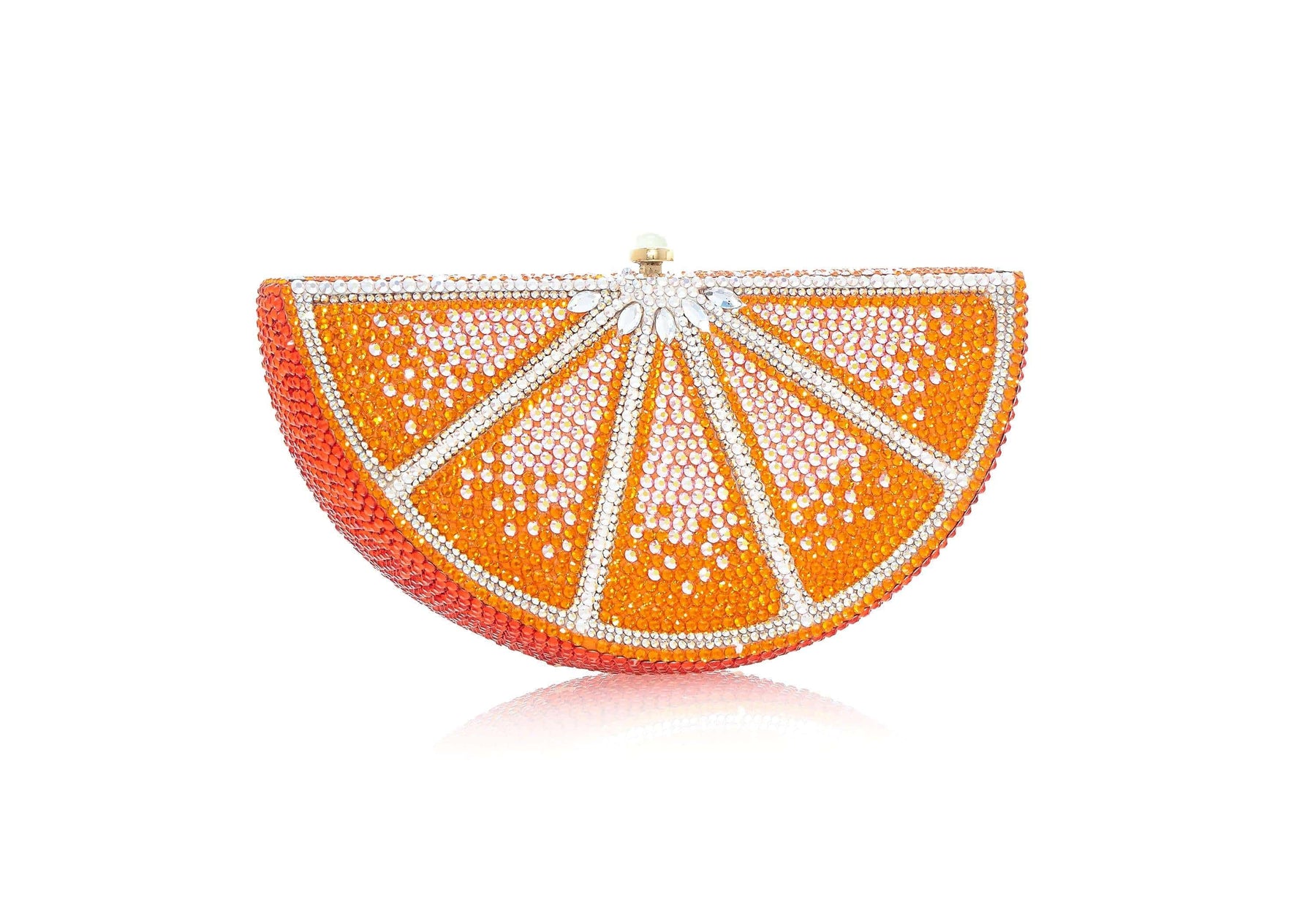 Judith Leiber Couture Judith Leiber Orange Slice Clutch