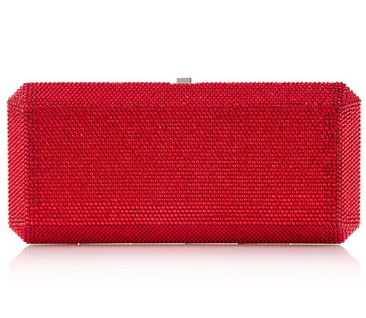 Judith Leiber Couture Judith Leiber Slim Rectangle Bespoke Clutch Fire Custom