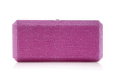 Judith Leiber Couture Judith Leiber Fuchsia Slim Rectangle Clutch