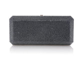 Judith Leiber Couture Judith Leiber Grey Slim Rectangle Clutch