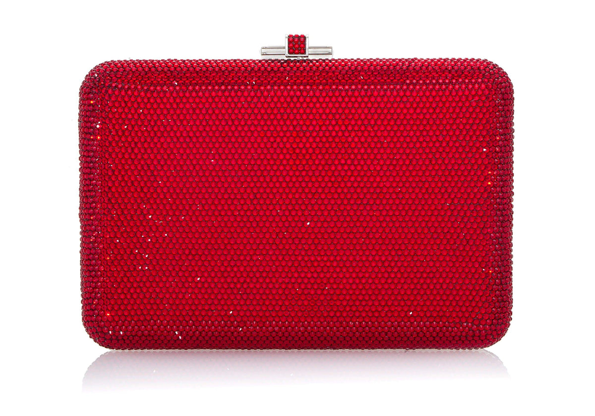 Judith Leiber Couture Judith Leiber Slim Slide Bespoke Clutch Fire Multi
