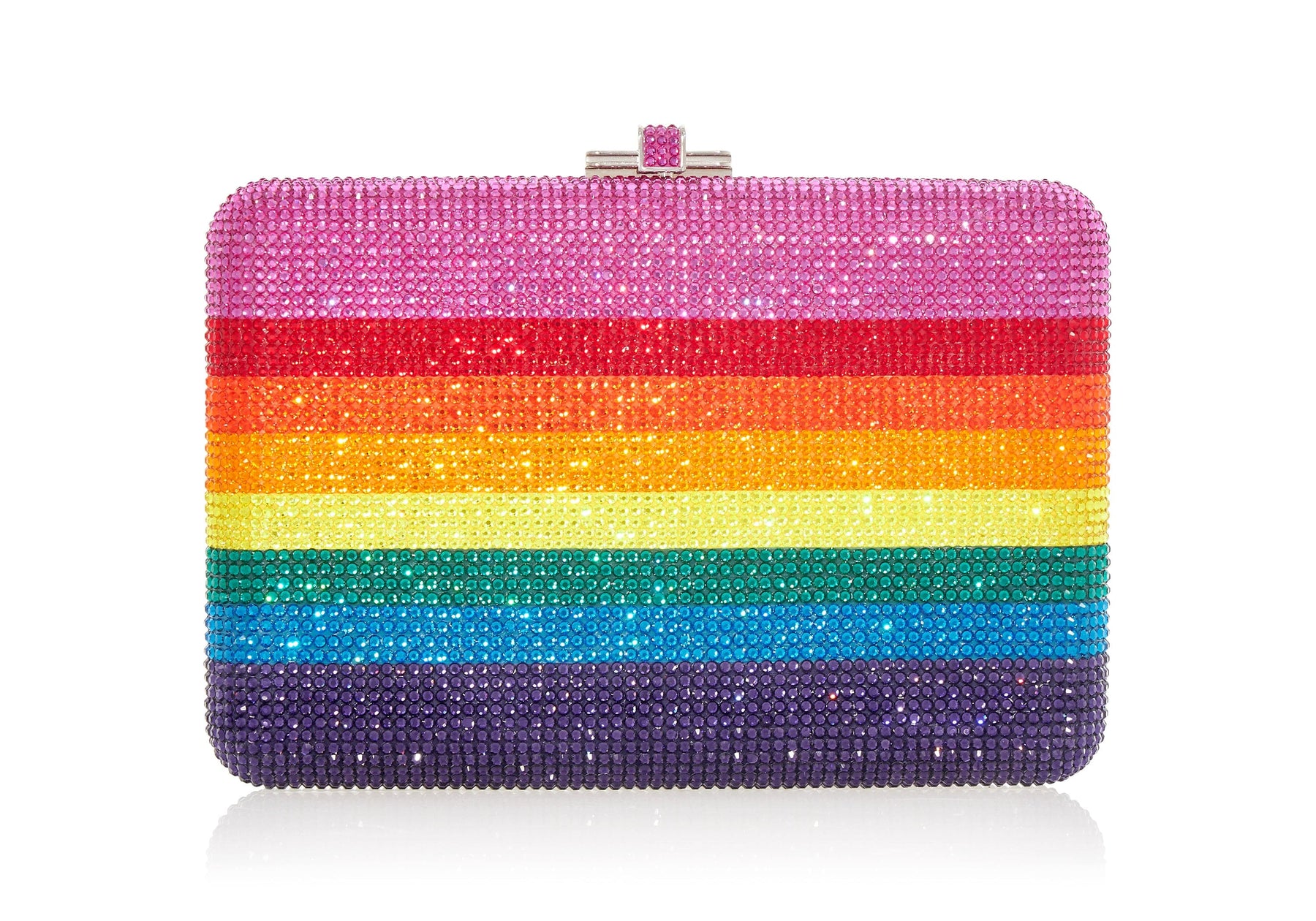 Judith Leiber Couture Rainbow Slim Slide