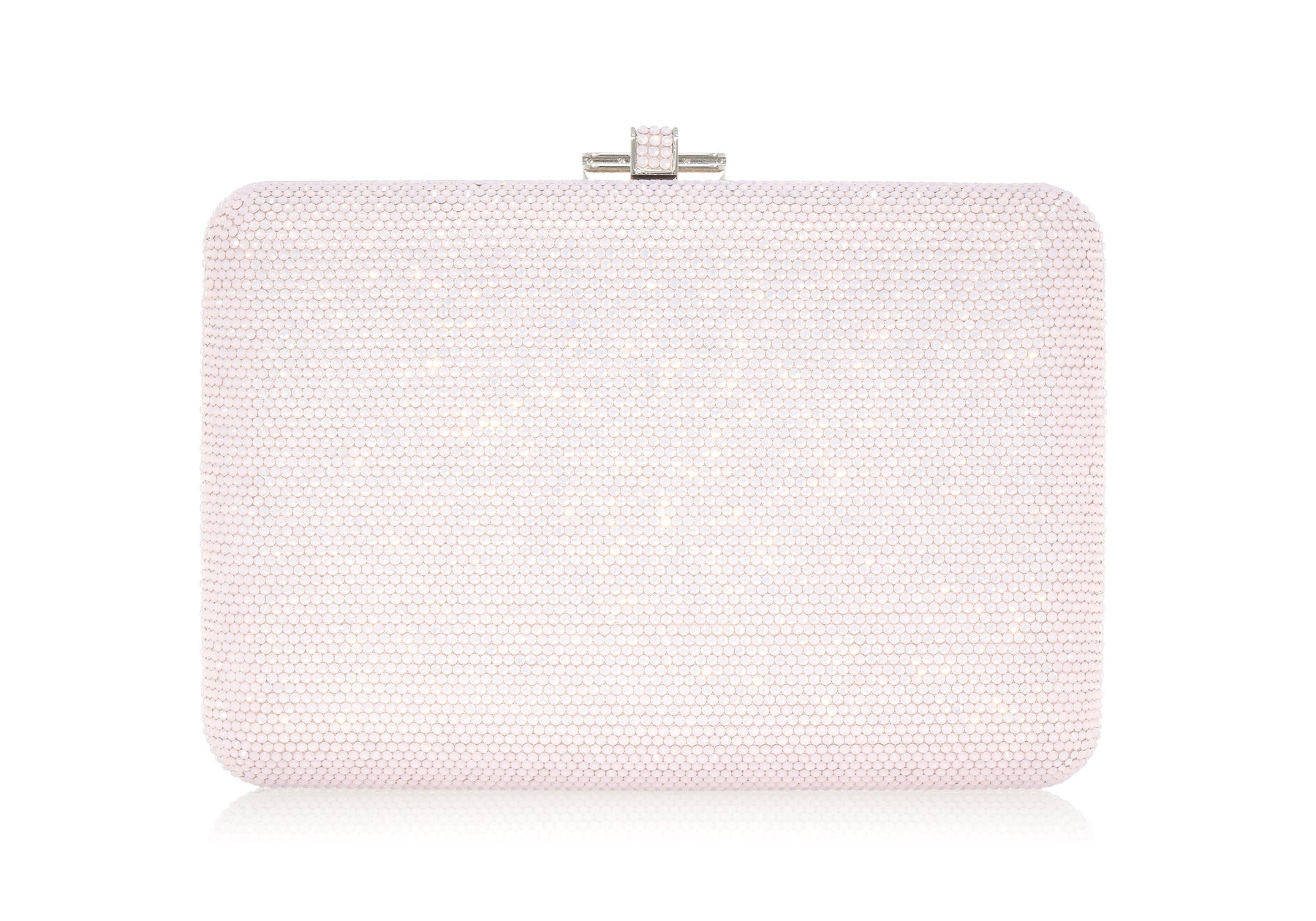 Judith Leiber Couture Judith Leiber Slim Slide Rose Opal Clutch