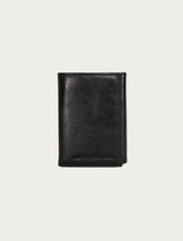 Lucky Brand Smooth Leather Trifold Wallet Black