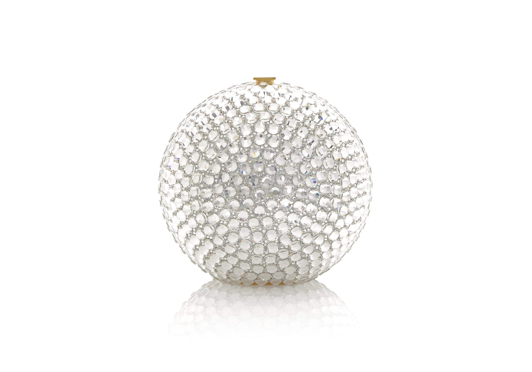 Judith Leiber Couture Judith Leiber Bling Sphere Champagne Silver