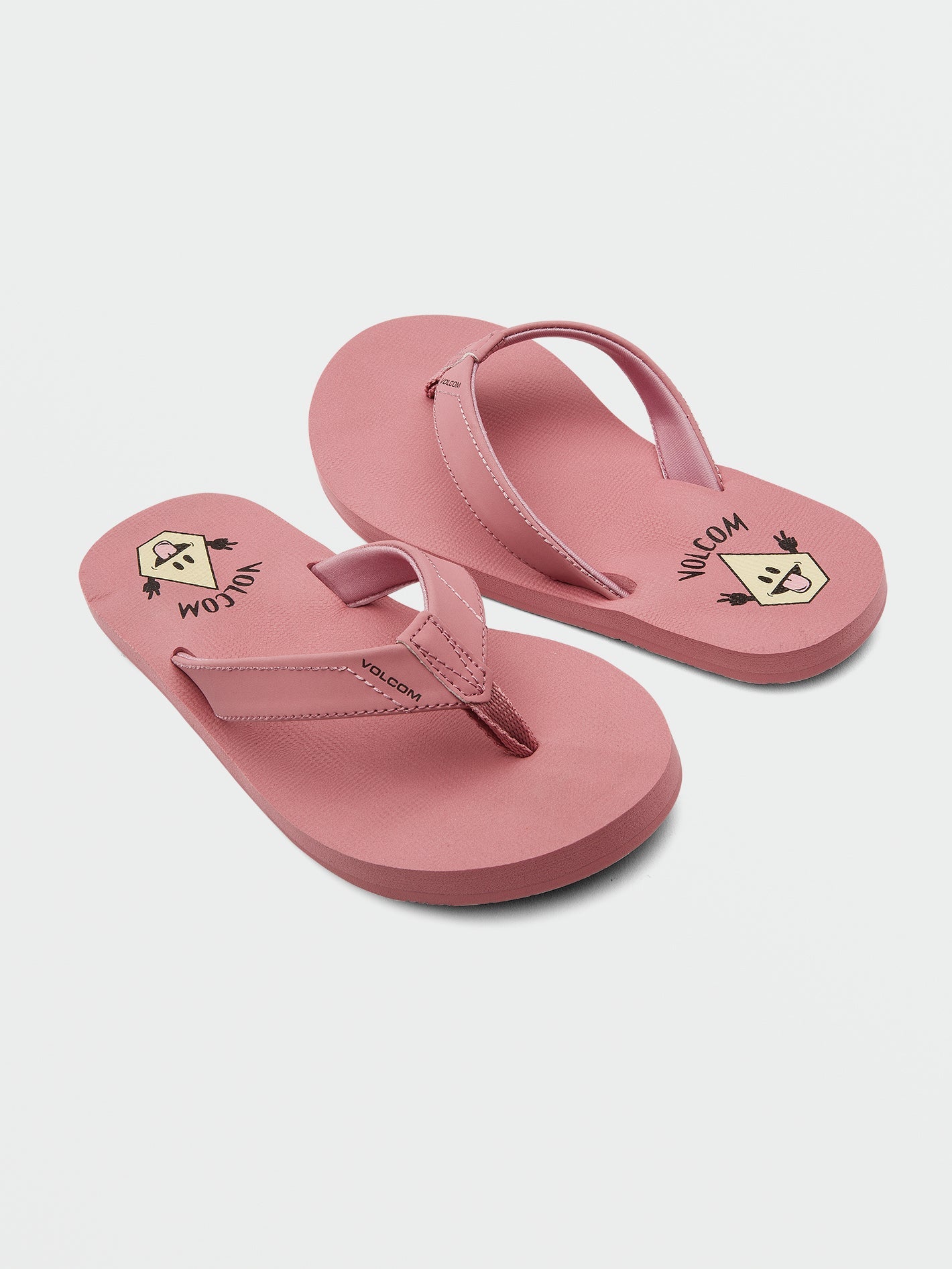 Volcom Girls Vicky Girls Sandals (Age 6-14) Desert Pink