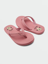 Volcom Girls Vicky Girls Sandals (Age 6-14) Desert Pink