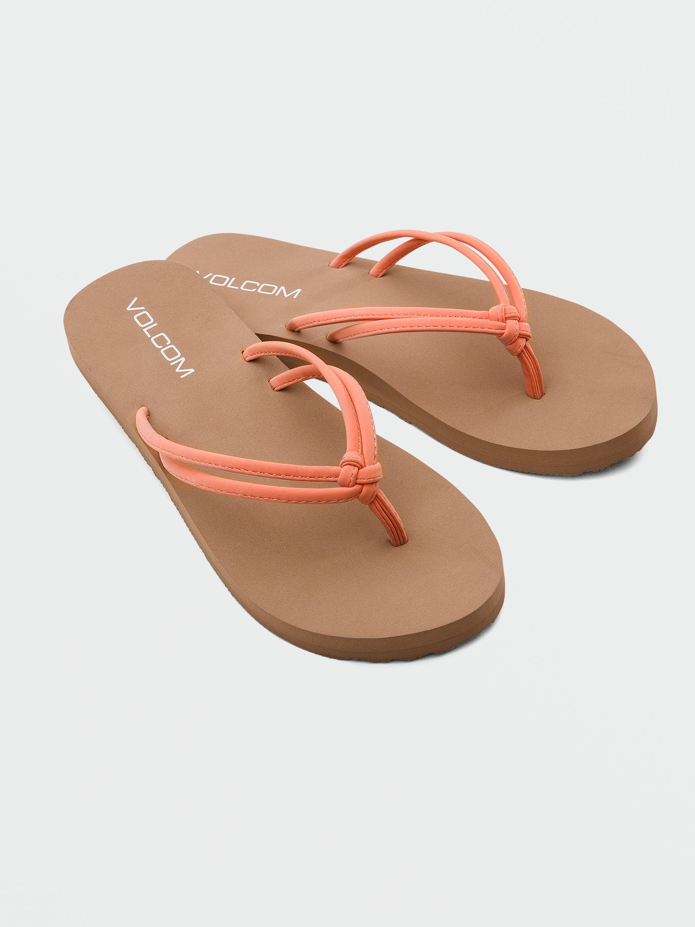 Volcom Girls Forever And Ever Sandals Papaya