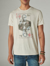 Lucky Brand The Godfather Card Tee - Men's Clothing Tops Shirts Tee Graphic T Shirts Moonstruck