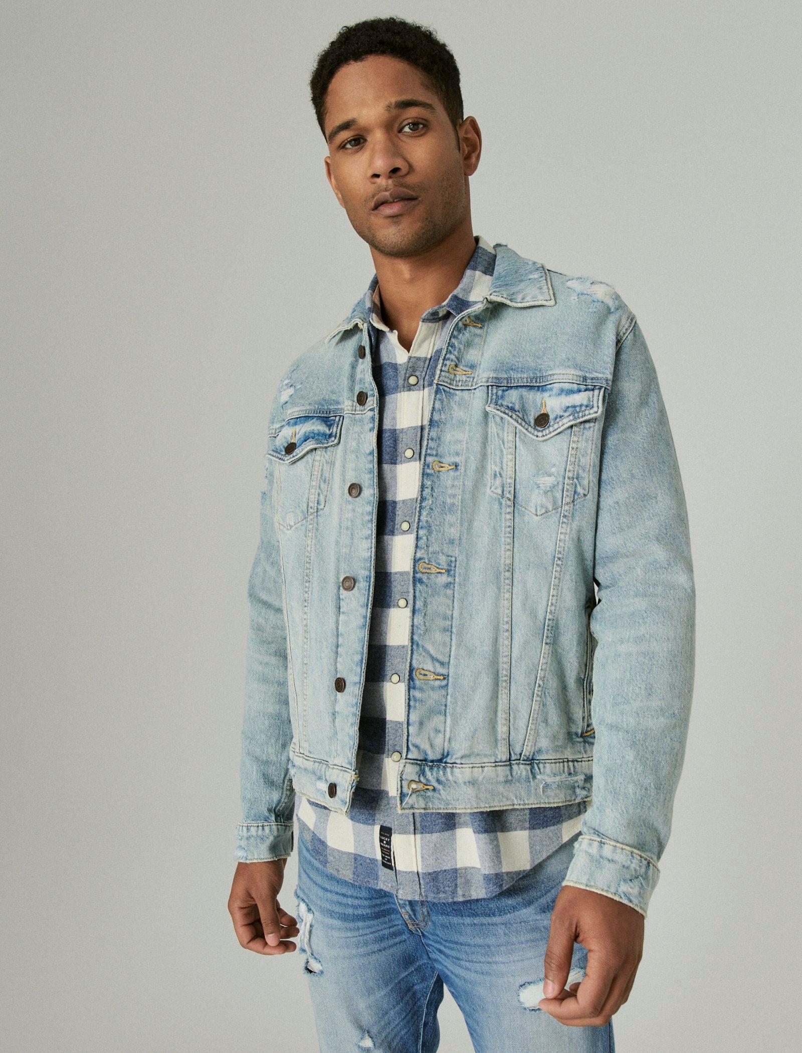 Lucky Brand Trucker Jacket Denton