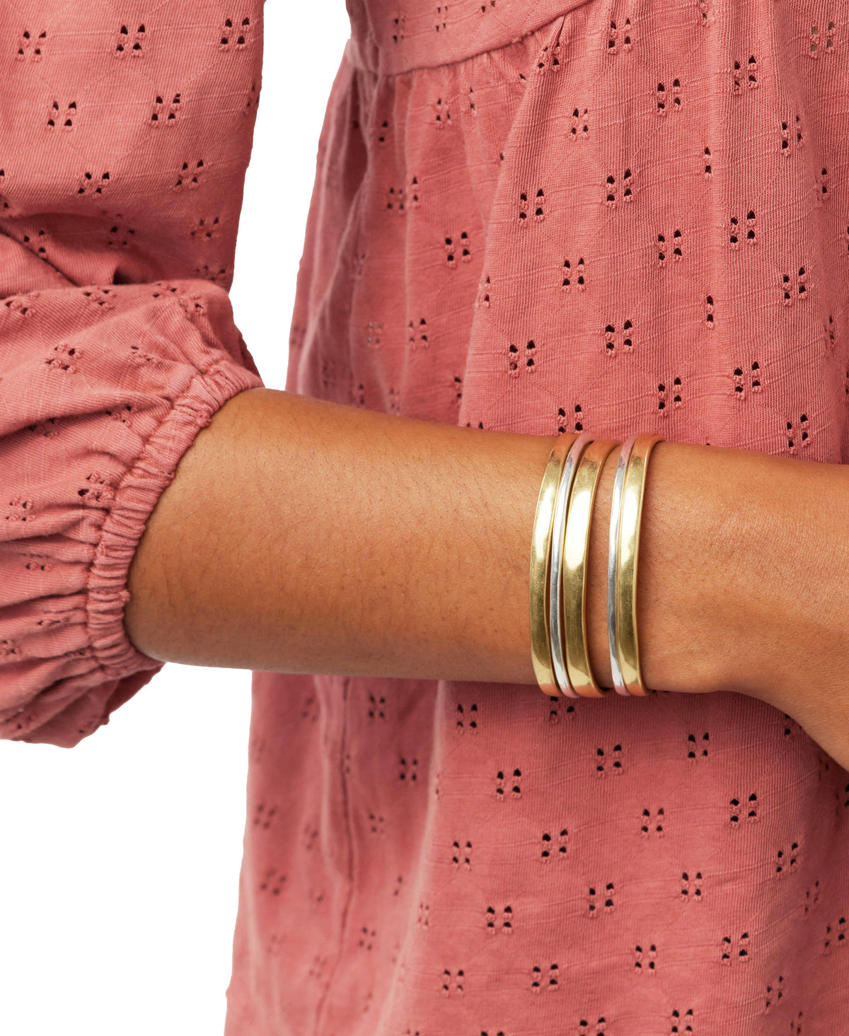 Lucky Brand Two Tone Cuff - Women's Ladies Accessories Jewelry Bracelets Multi