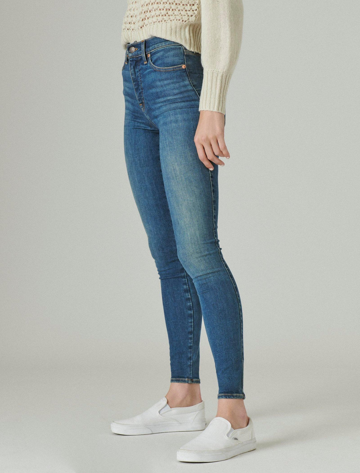 Lucky Brand Uni Fit High Rise Skinny Jean Confidence Club