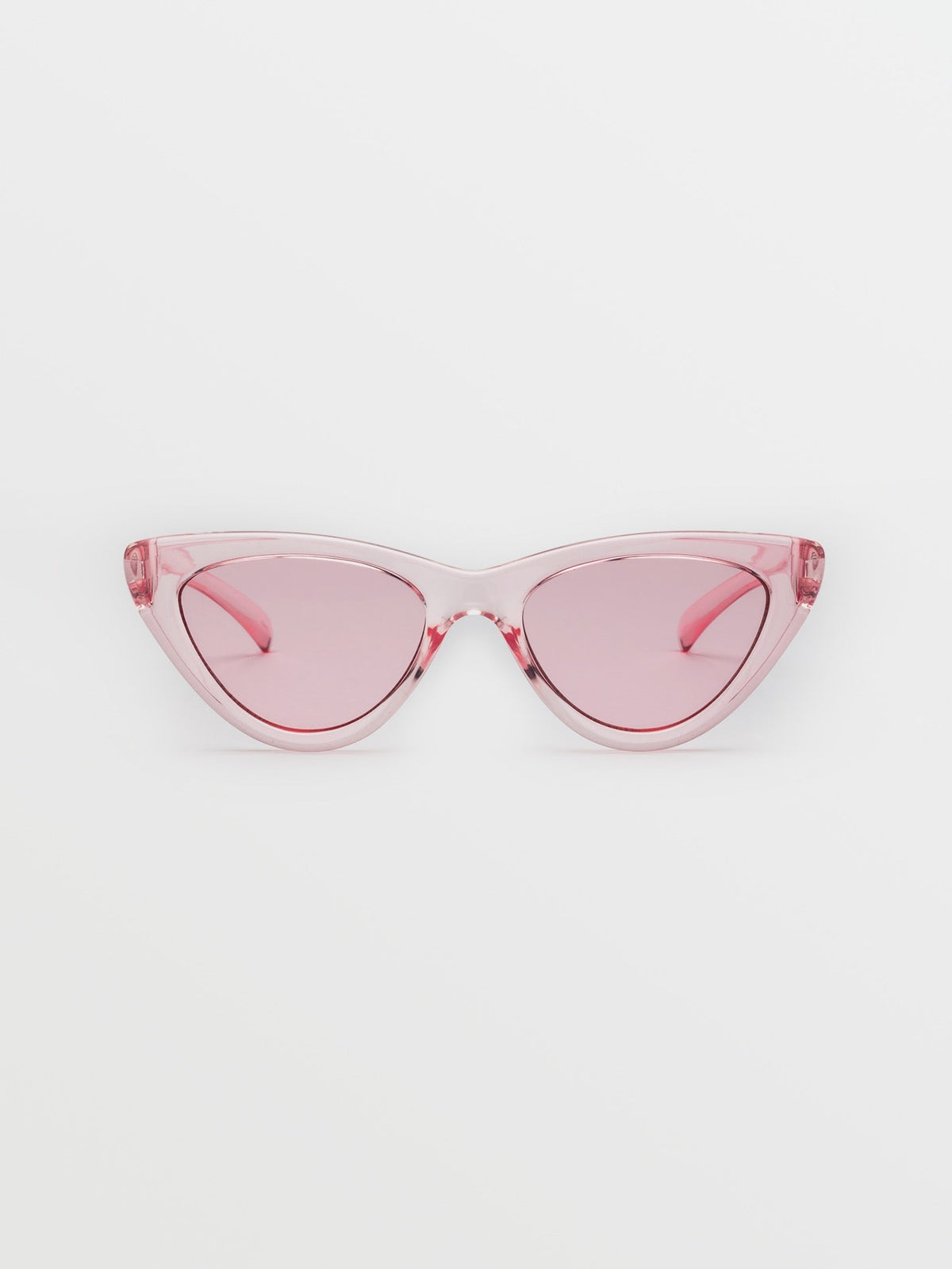 Volcom Knife Sunglasses Crystal Light Pink