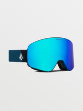 Volcom Odyssey Goggle with Bonus Lens Slate Blue/blue Chrome