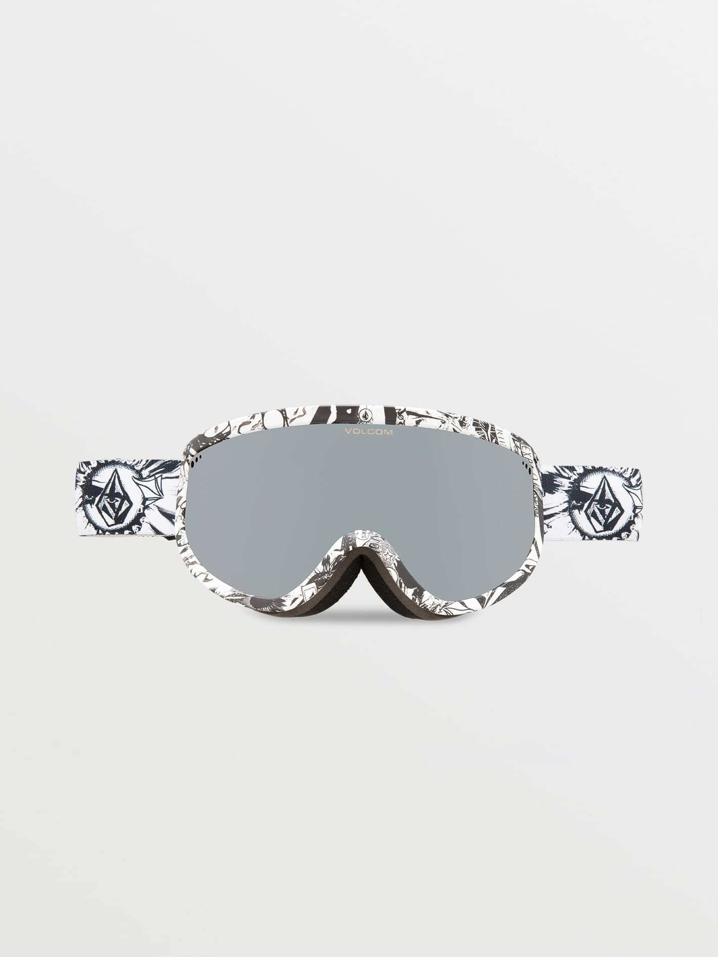 Volcom Footprints Goggle Silver Chrome