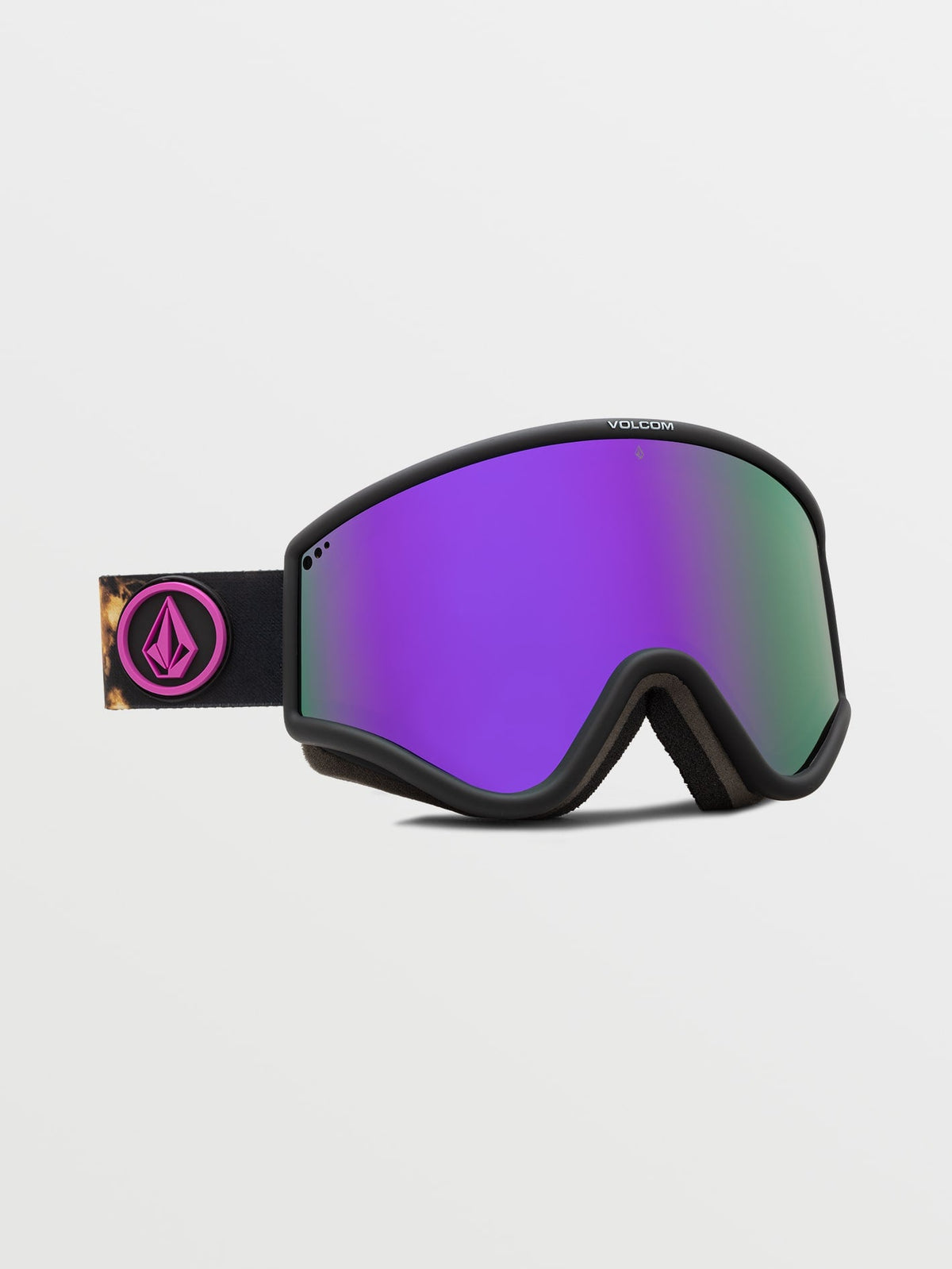 Volcom Yae Goggle with Bonus Lens Bleach/purple Chrome